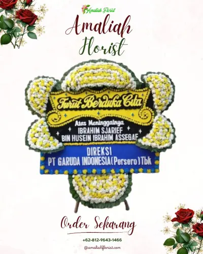 Papan Bunga Duka di Jubelan